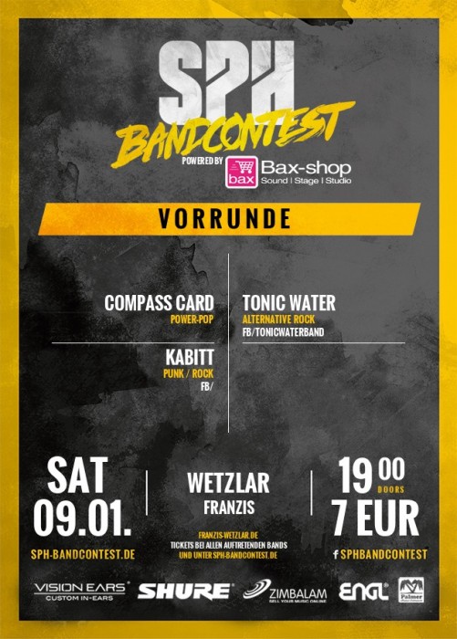 Flyer VORRUNDE - 09.01.2016
