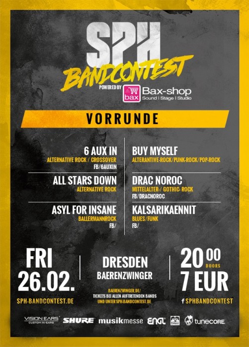 Flyer VORRUNDE - 26.02.2016
