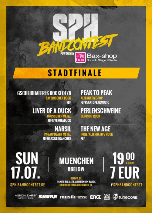 Flyer STADTFINALE - 17.07.2016