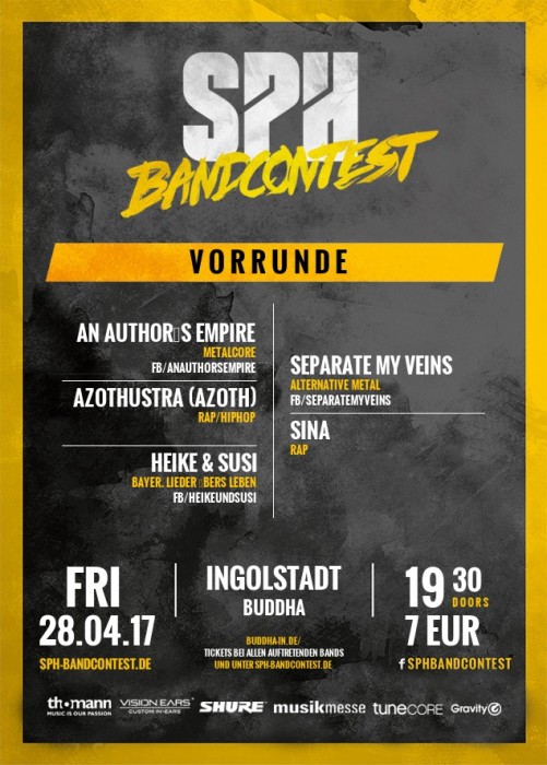 Flyer VORRUNDE - 28.04.2017