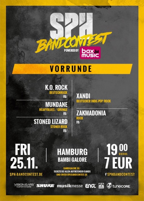 Flyer VORRUNDE - 25.11.2016