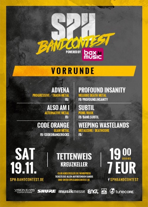Flyer VORRUNDE - 19.11.2016