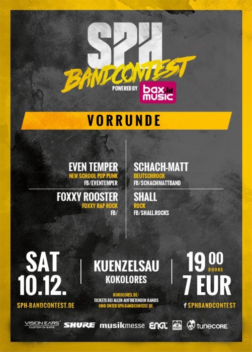 Flyer VORRUNDE - 10.12.2016
