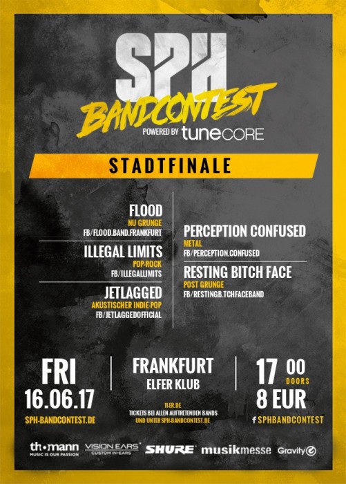 Flyer STADTFINALE - 16.06.2017