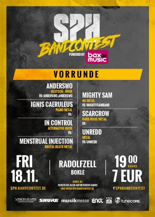 Flyer VORRUNDE - 18.11.2016