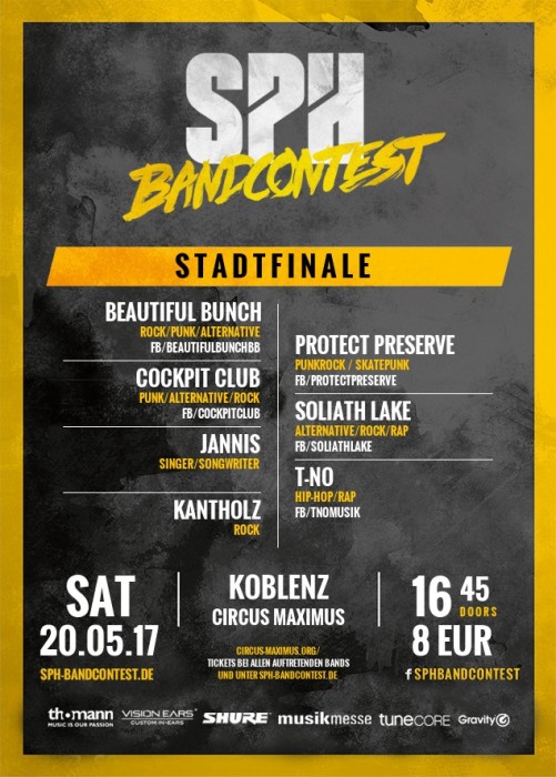 Flyer STADTFINALE - 20.05.2017