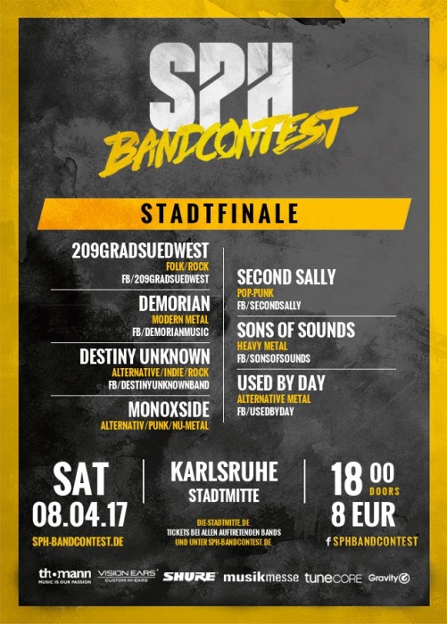 Flyer STADTFINALE - 08.04.2017