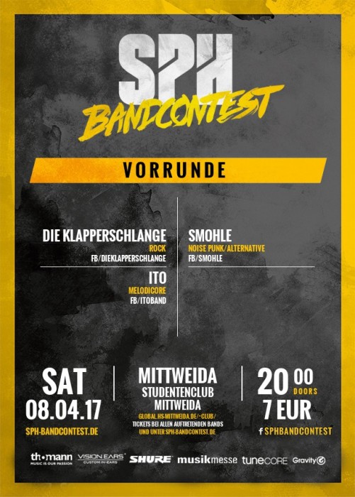 Flyer VORRUNDE - 08.04.2017