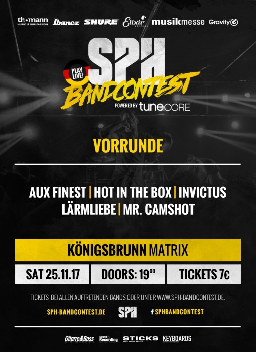 Flyer VORRUNDE - 25.11.2017