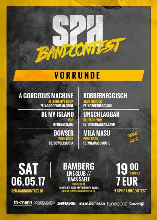 Flyer VORRUNDE - 06.05.2017