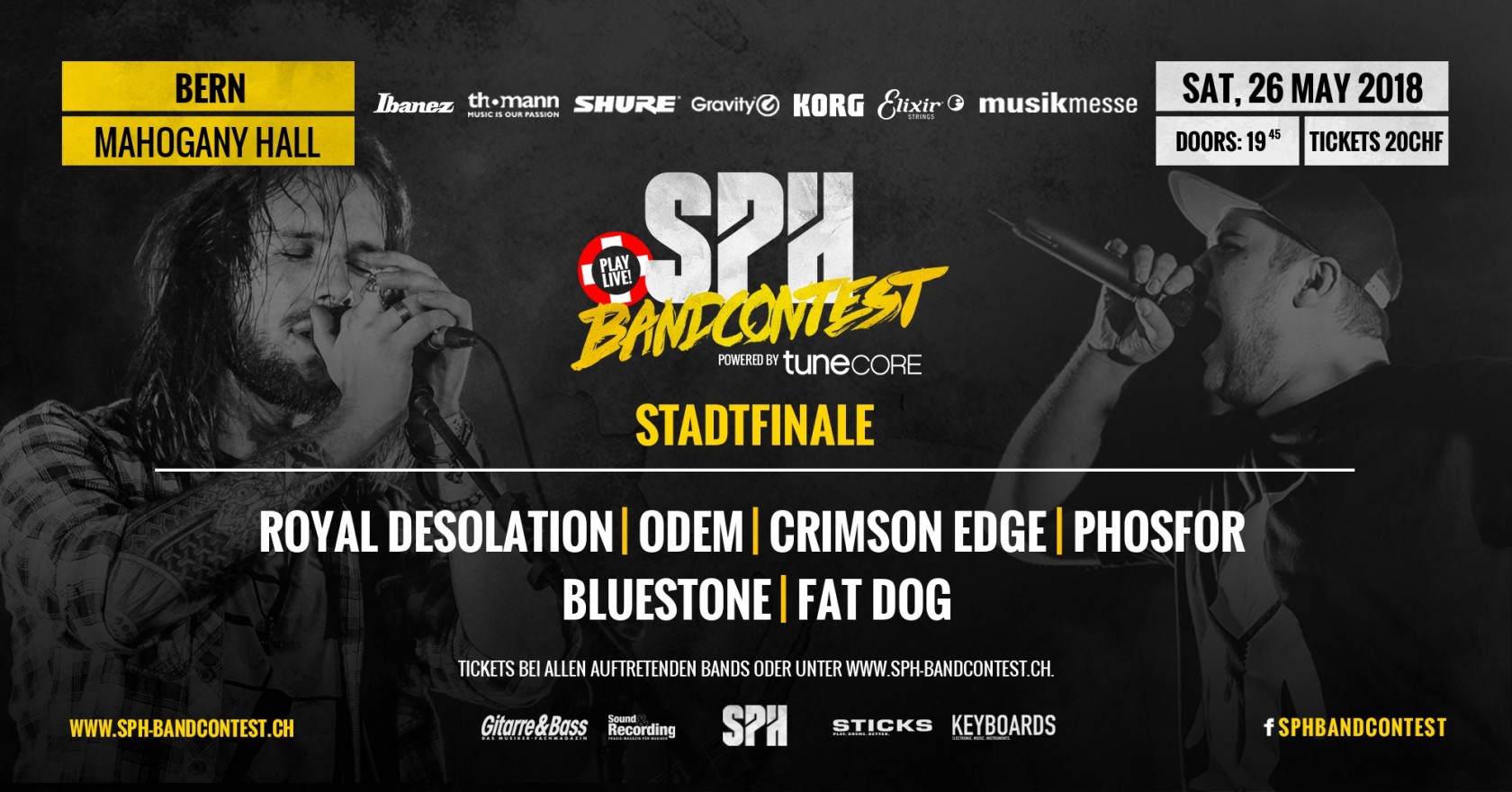Flyer STADTFINALE - 26.05.2018