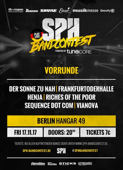 Flyer VORRUNDE - 17.11.2017