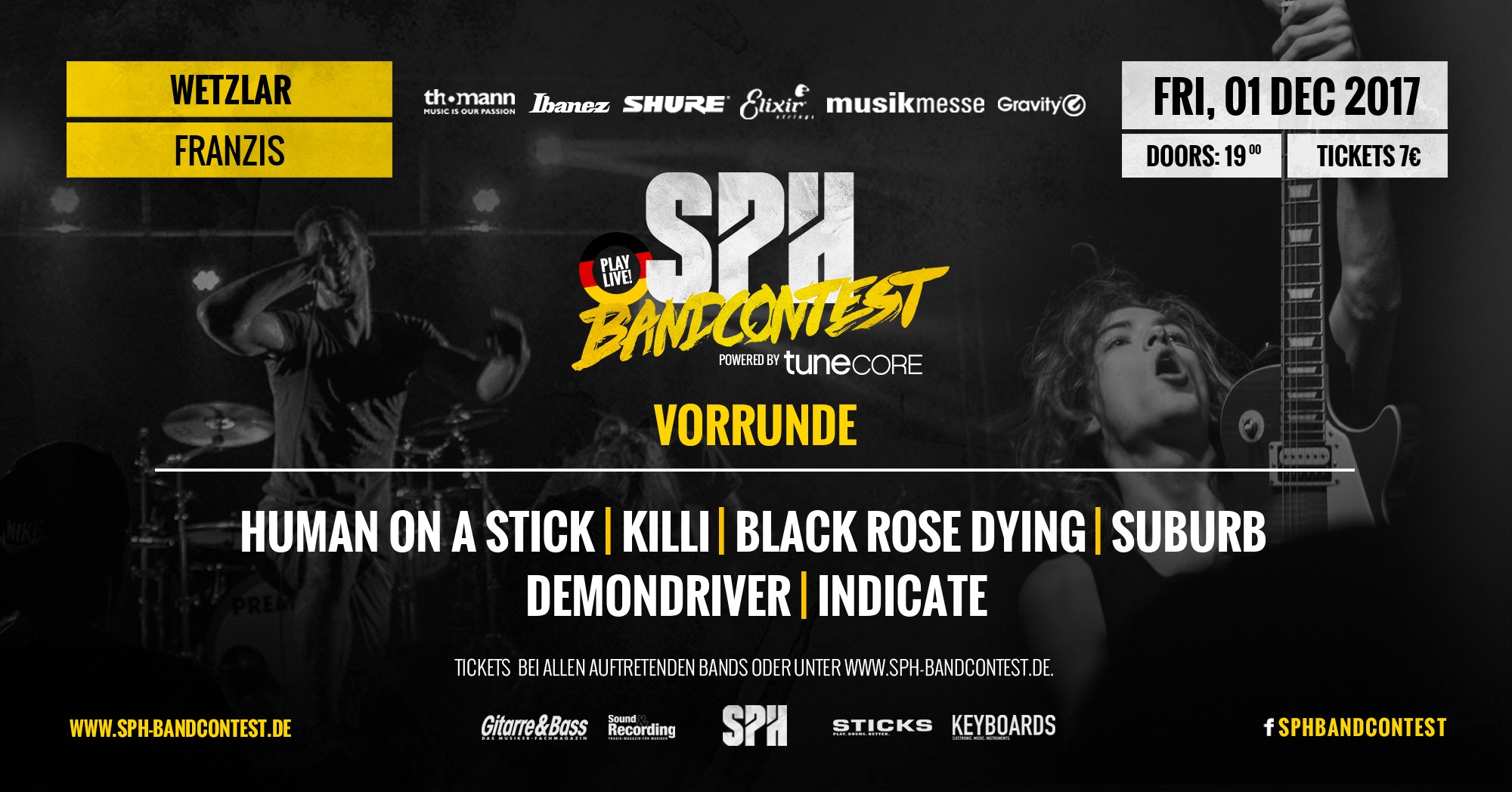 Flyer VORRUNDE - 01.12.2017