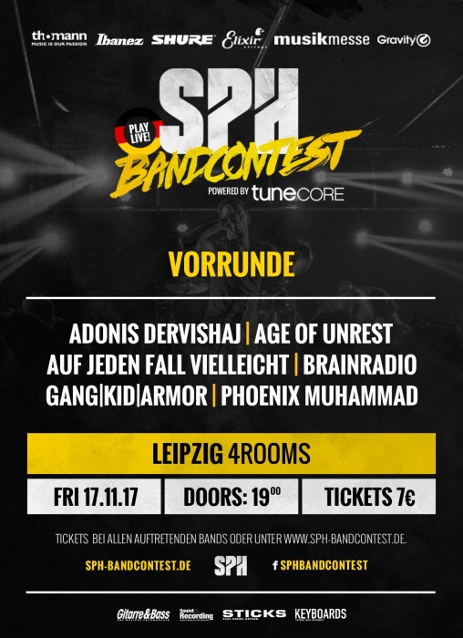Flyer VORRUNDE - 17.11.2017