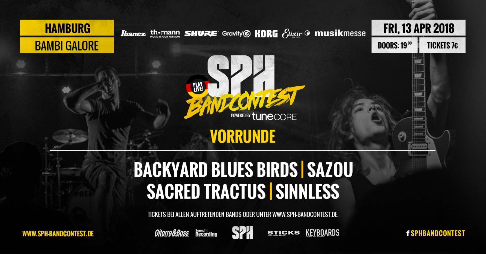 Flyer VORRUNDE - 13.04.2018