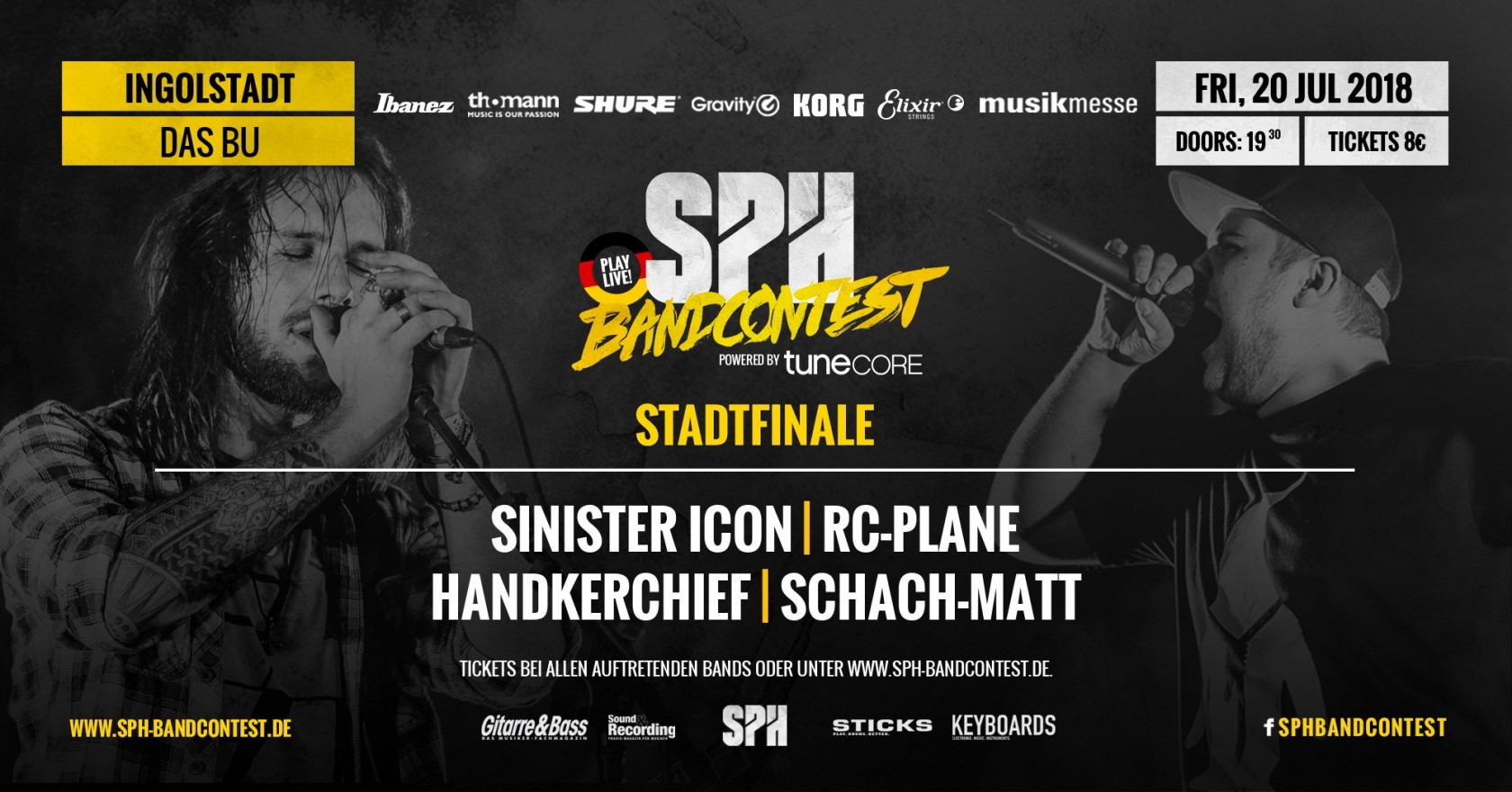 Flyer STADTFINALE - 20.07.2018
