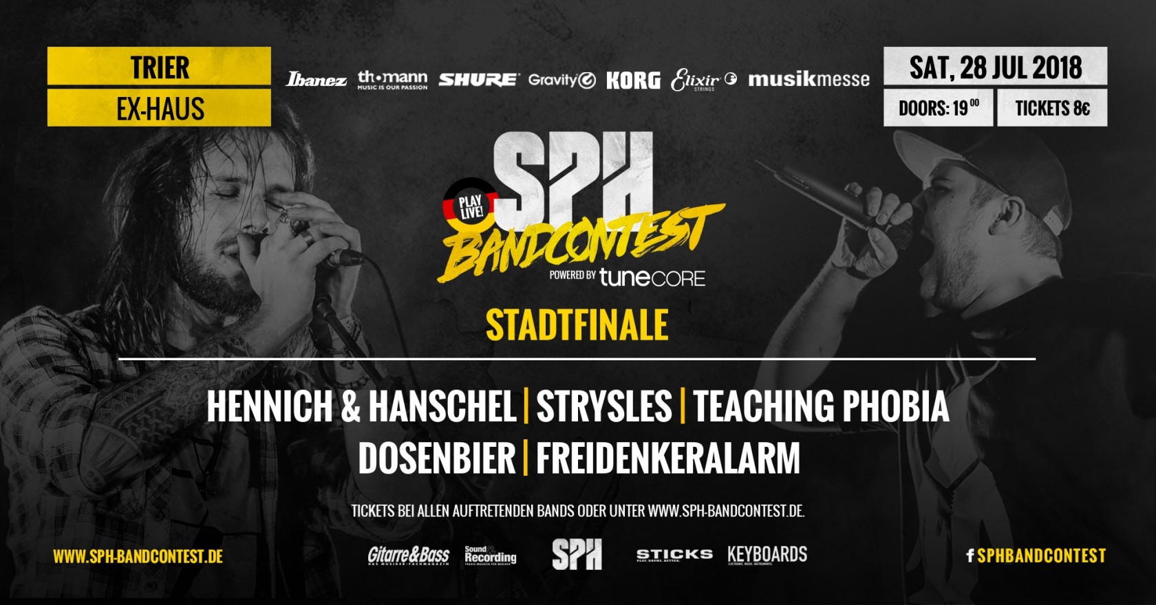 Flyer STADTFINALE - 28.07.2018