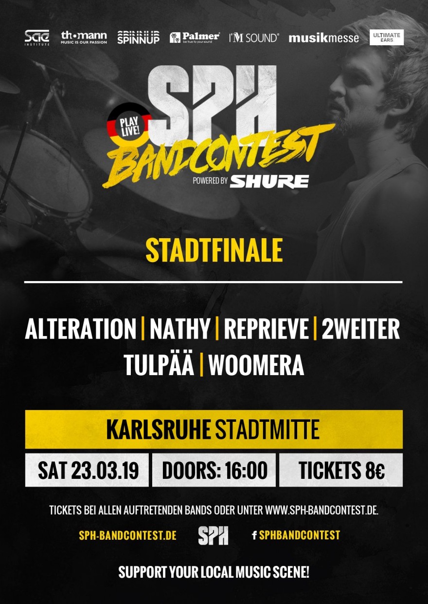 Flyer STADTFINALE - 23.03.2019