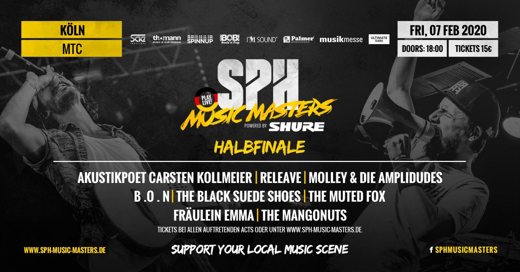 Flyer HALBFINALE - 07.02.2020