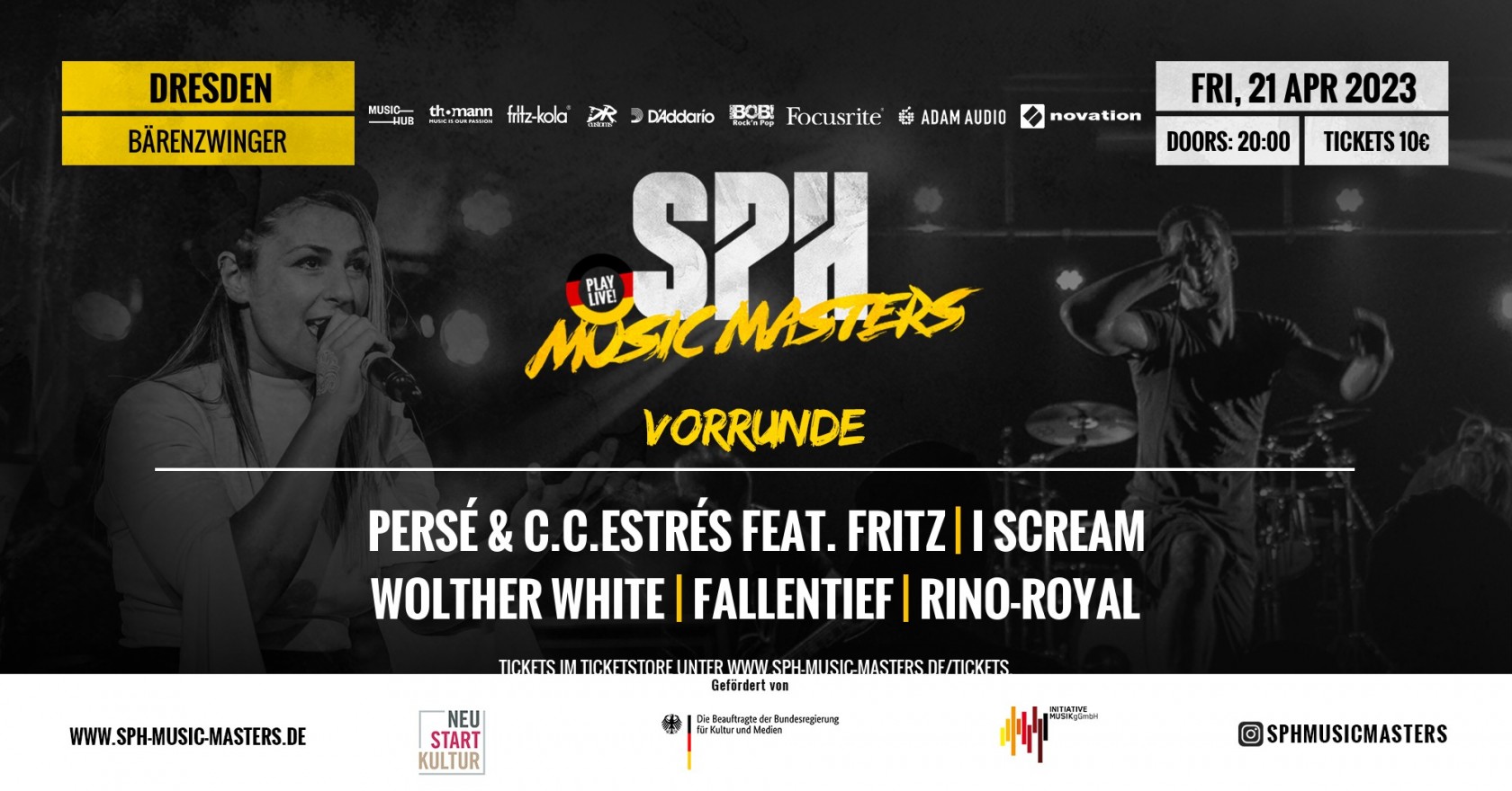 Flyer VORRUNDE - 21.04.2023