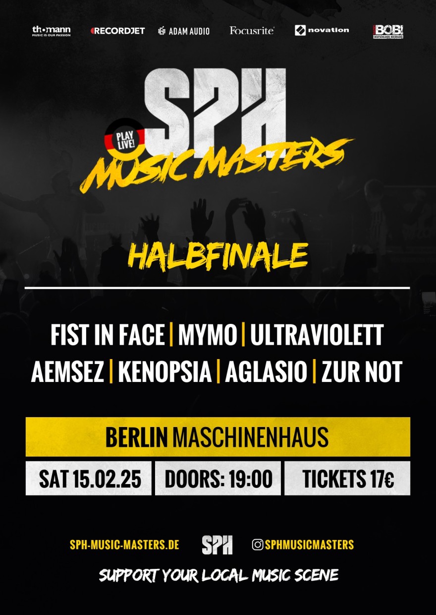 Flyer HALBFINALE - 15.02.2025