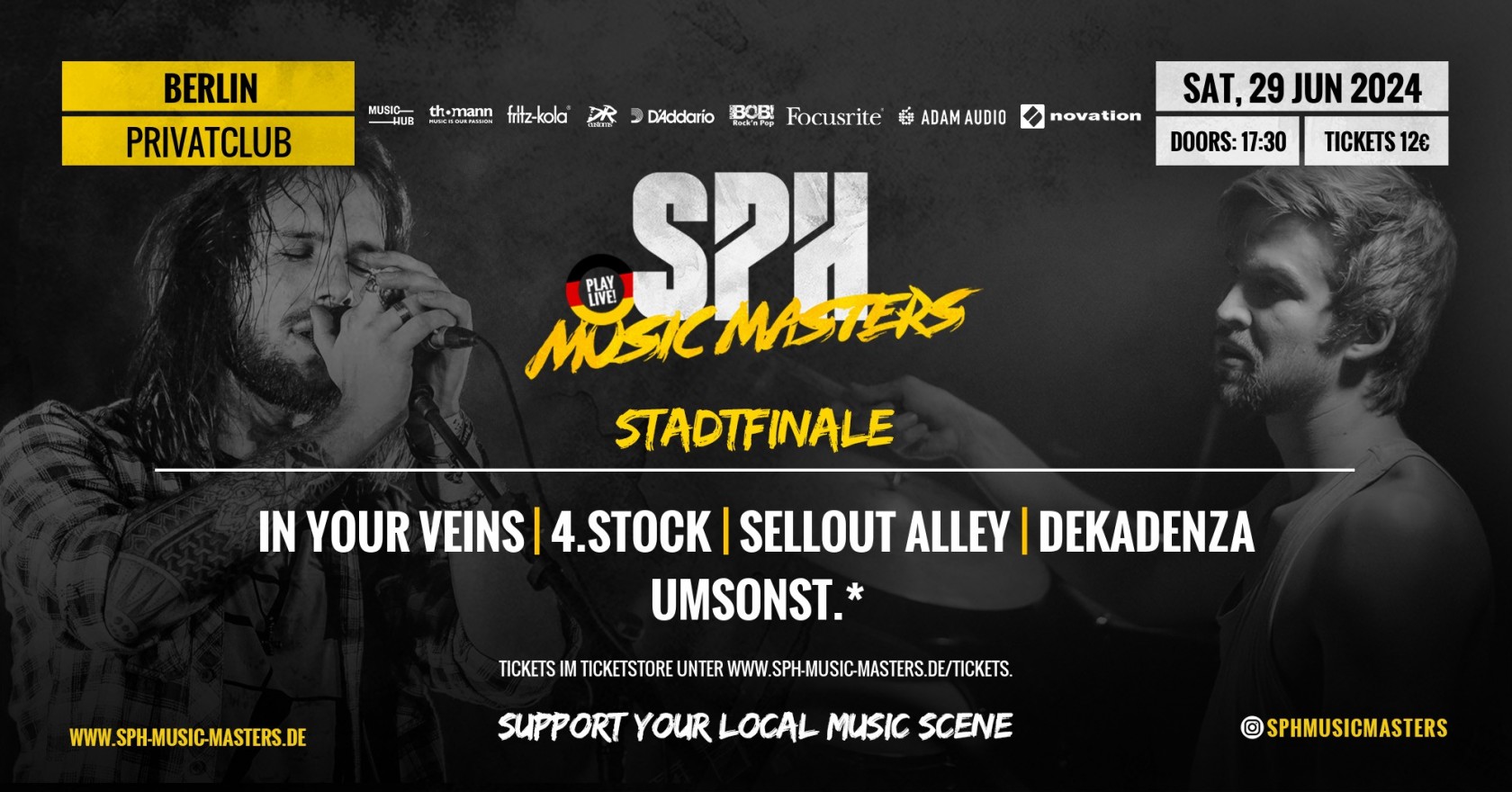 Flyer STADTFINALE - 29.06.2024