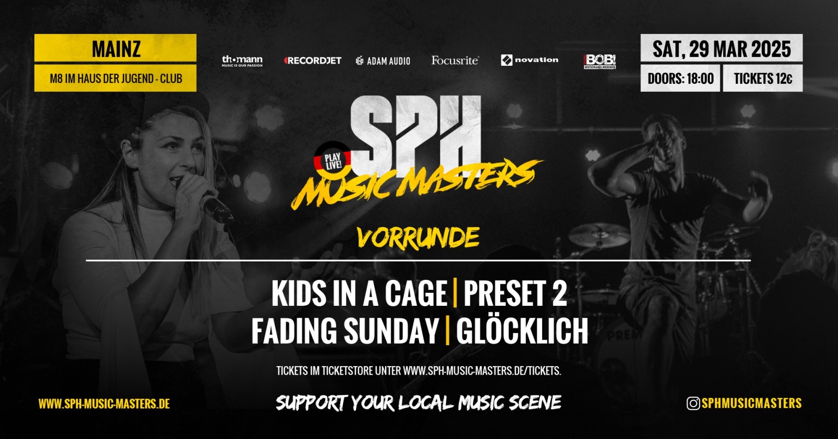 Flyer VORRUNDE - 29.03.2025