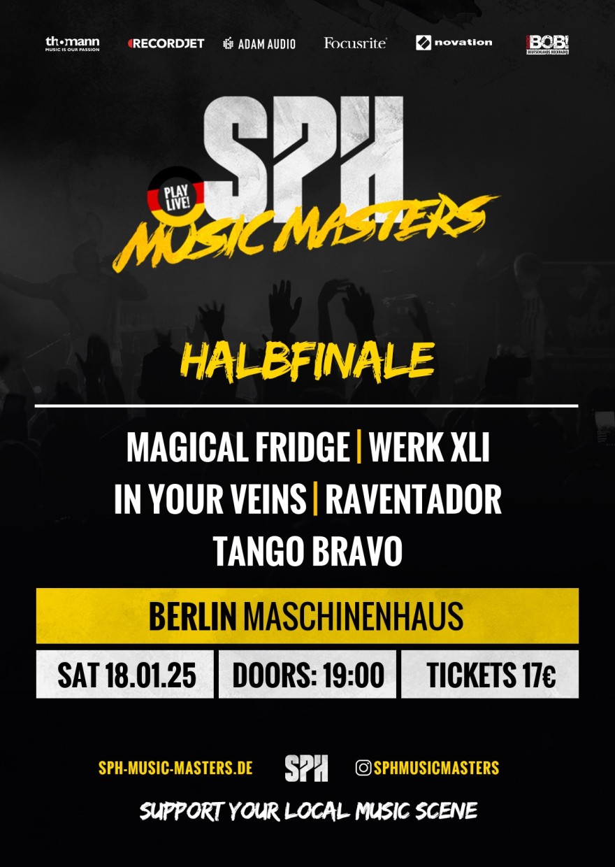 Flyer HALBFINALE - 18.01.2025