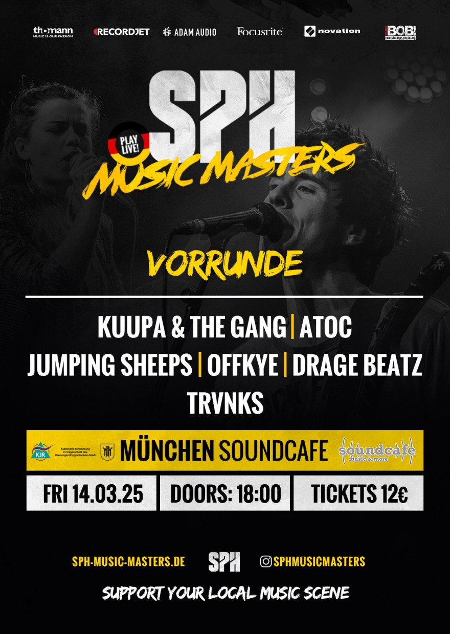 Flyer VORRUNDE - 14.03.2025