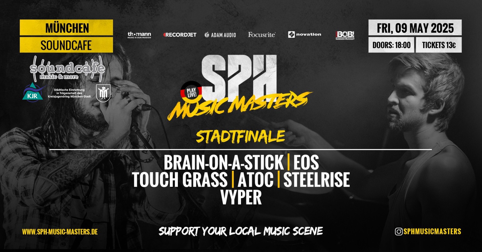 Flyer STADTFINALE - 09.05.2025