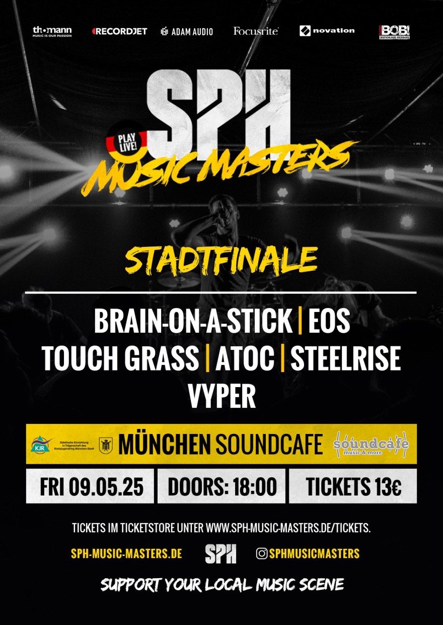 Flyer STADTFINALE - 09.05.2025