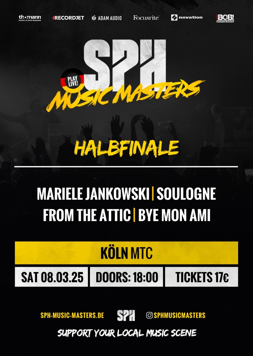 Flyer HALBFINALE - 08.03.2025