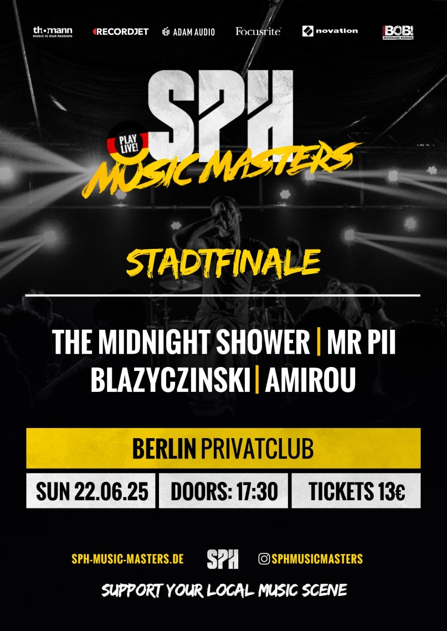 Flyer STADTFINALE - 22.06.2025