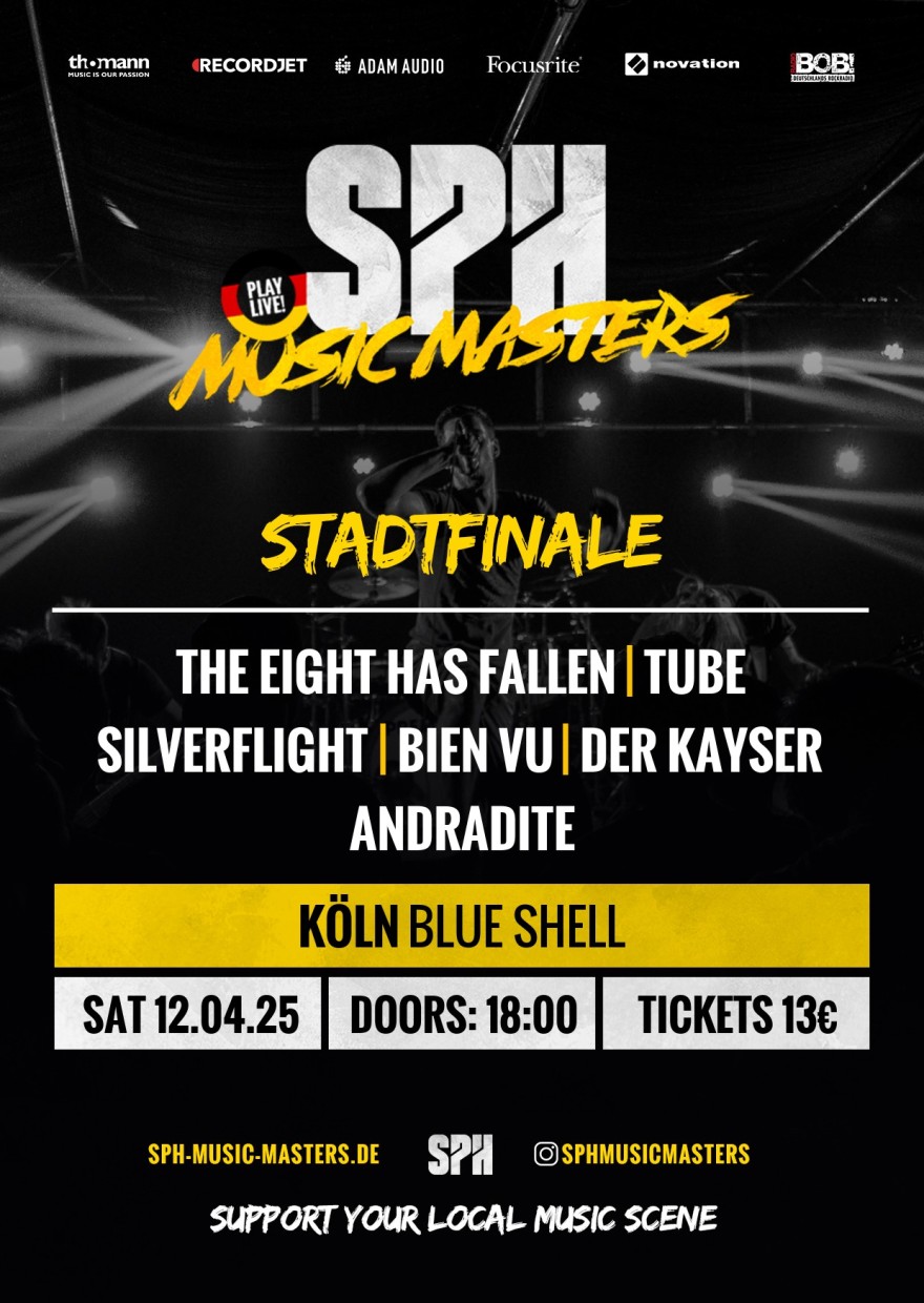 Flyer STADTFINALE - 12.04.2025
