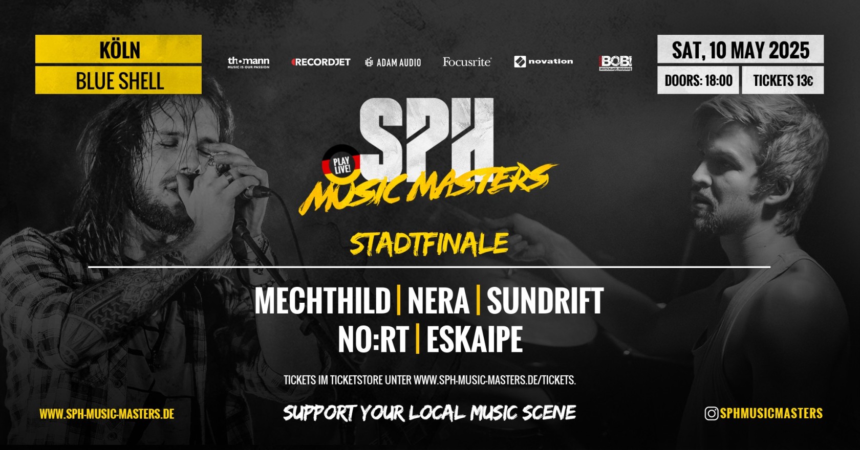 Flyer STADTFINALE - 10.05.2025