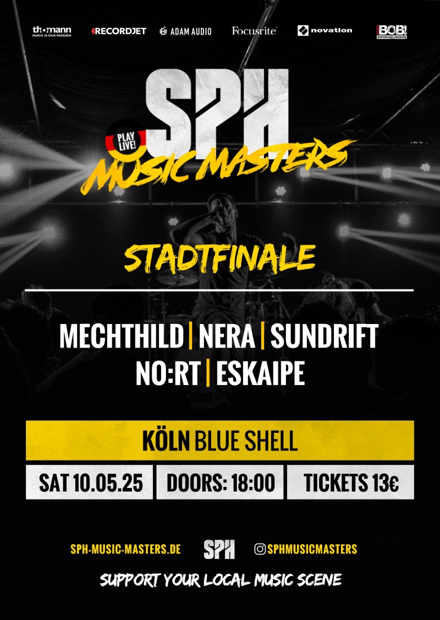 Flyer STADTFINALE - 10.05.2025