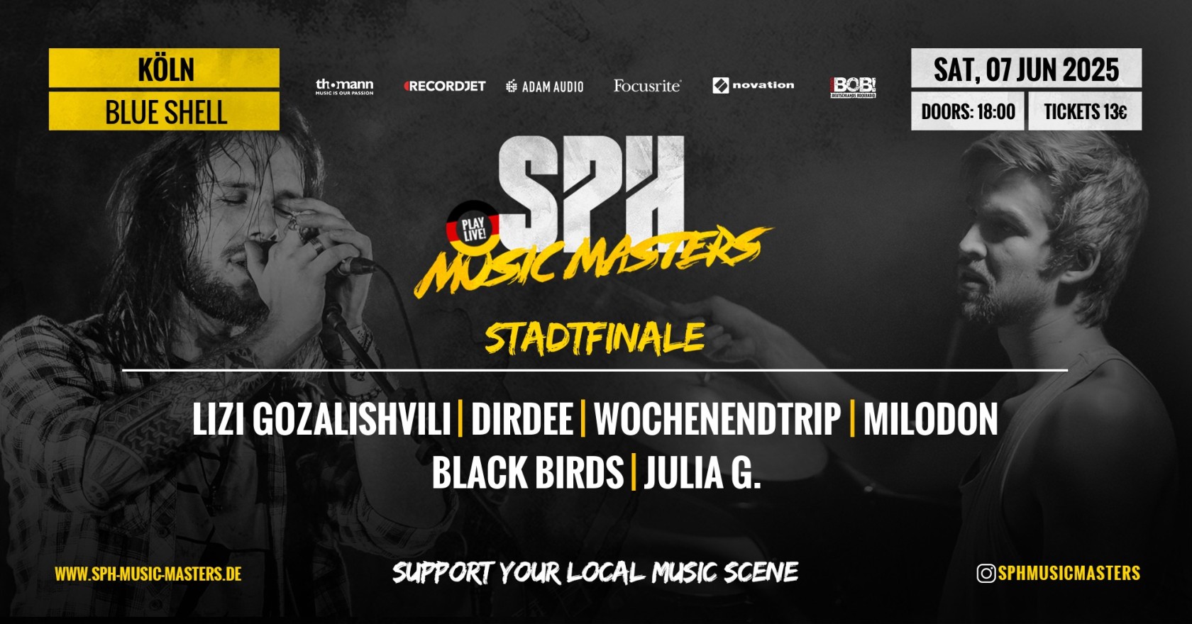 Flyer STADTFINALE - 07.06.2025