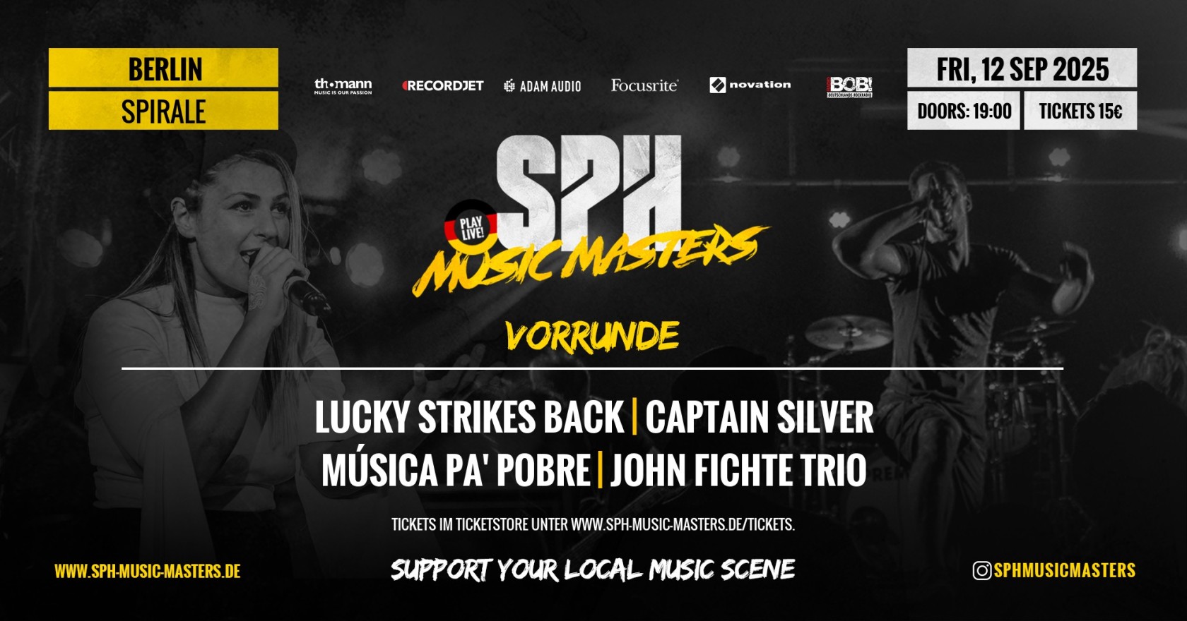 Flyer VORRUNDE - 12.09.2025