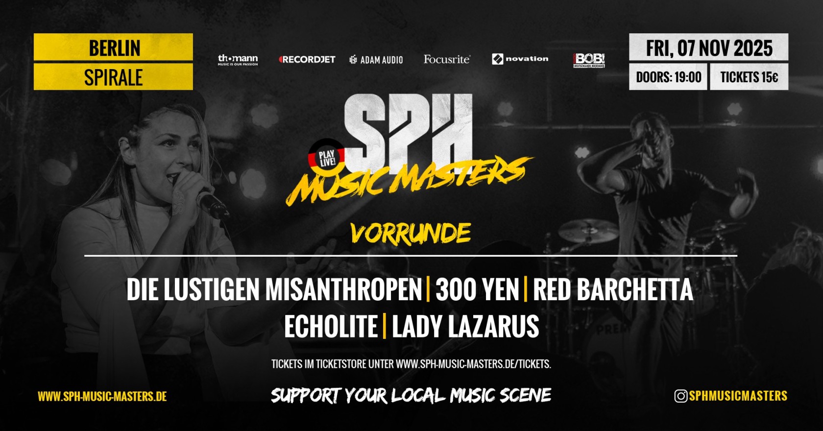 Flyer VORRUNDE - 07.11.2025