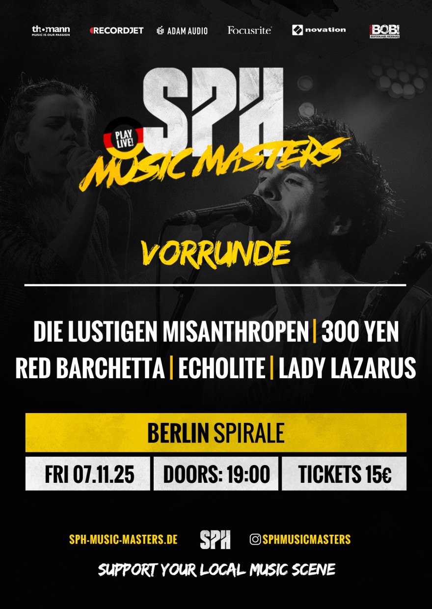 Flyer VORRUNDE - 07.11.2025