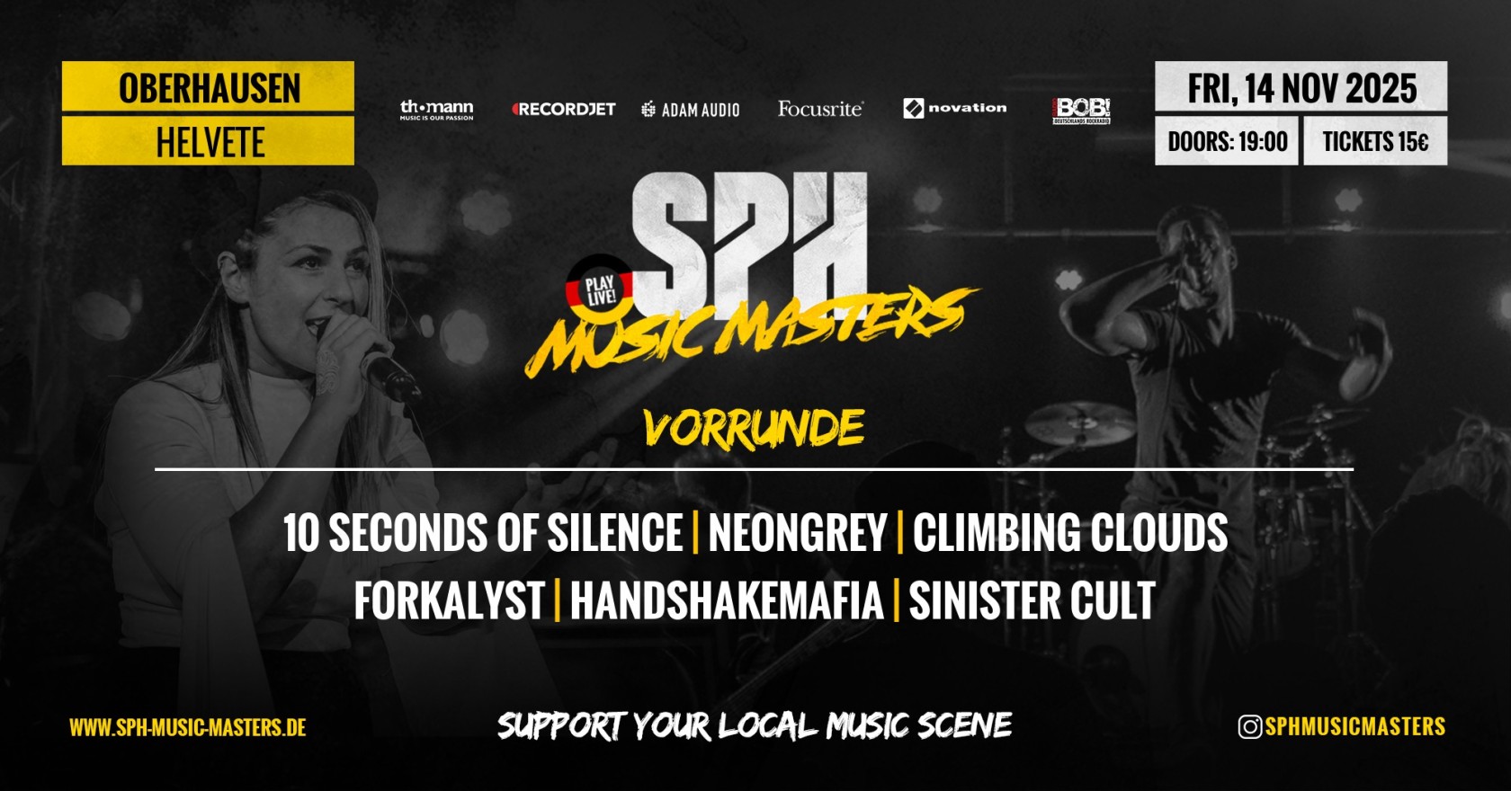 Flyer VORRUNDE - 14.11.2025