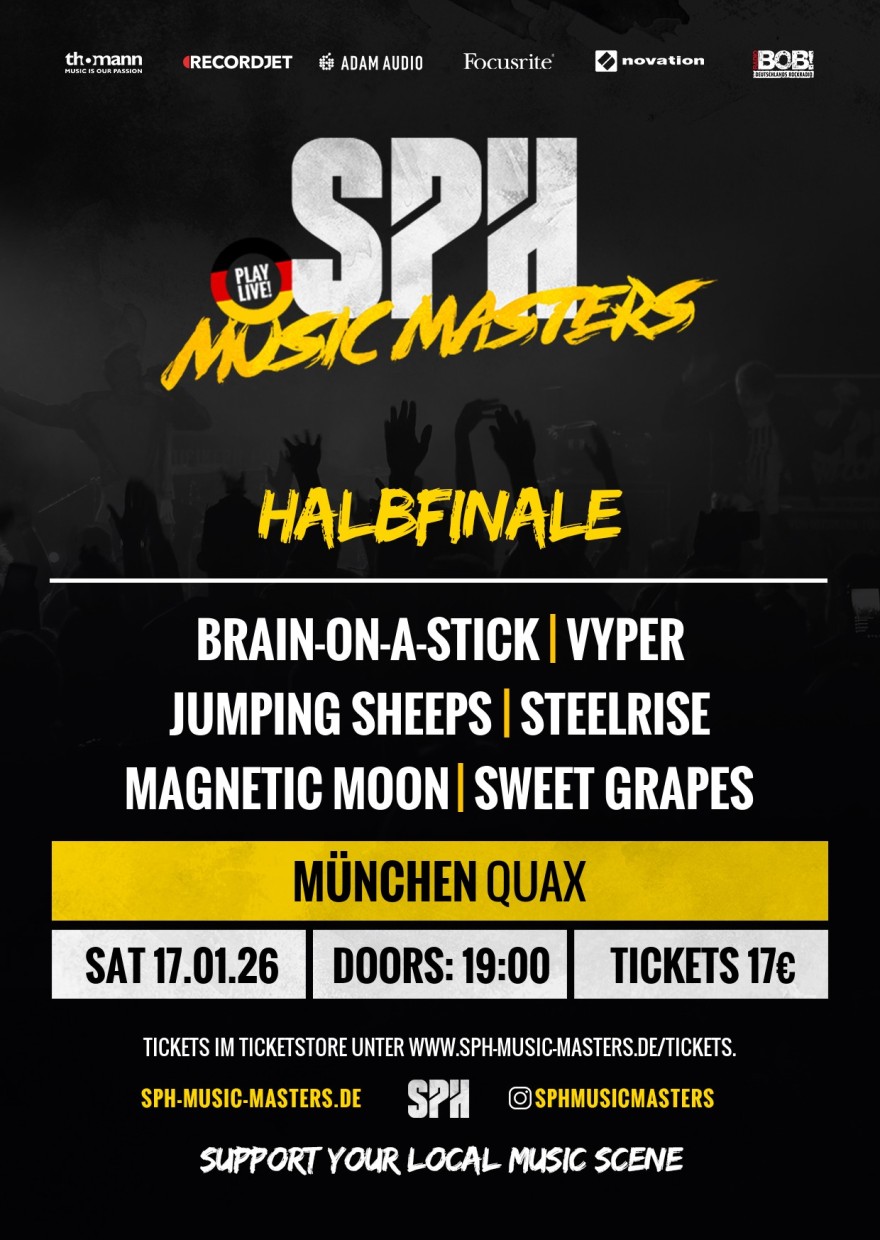 Flyer HALBFINALE - 17.01.2026