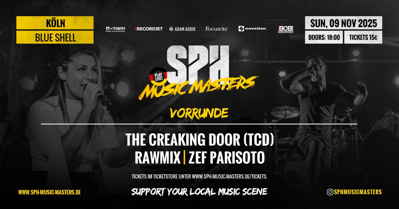 Flyer VORRUNDE - 09.11.2025