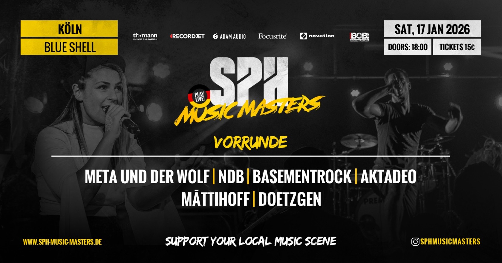 Flyer VORRUNDE - 17.01.2026