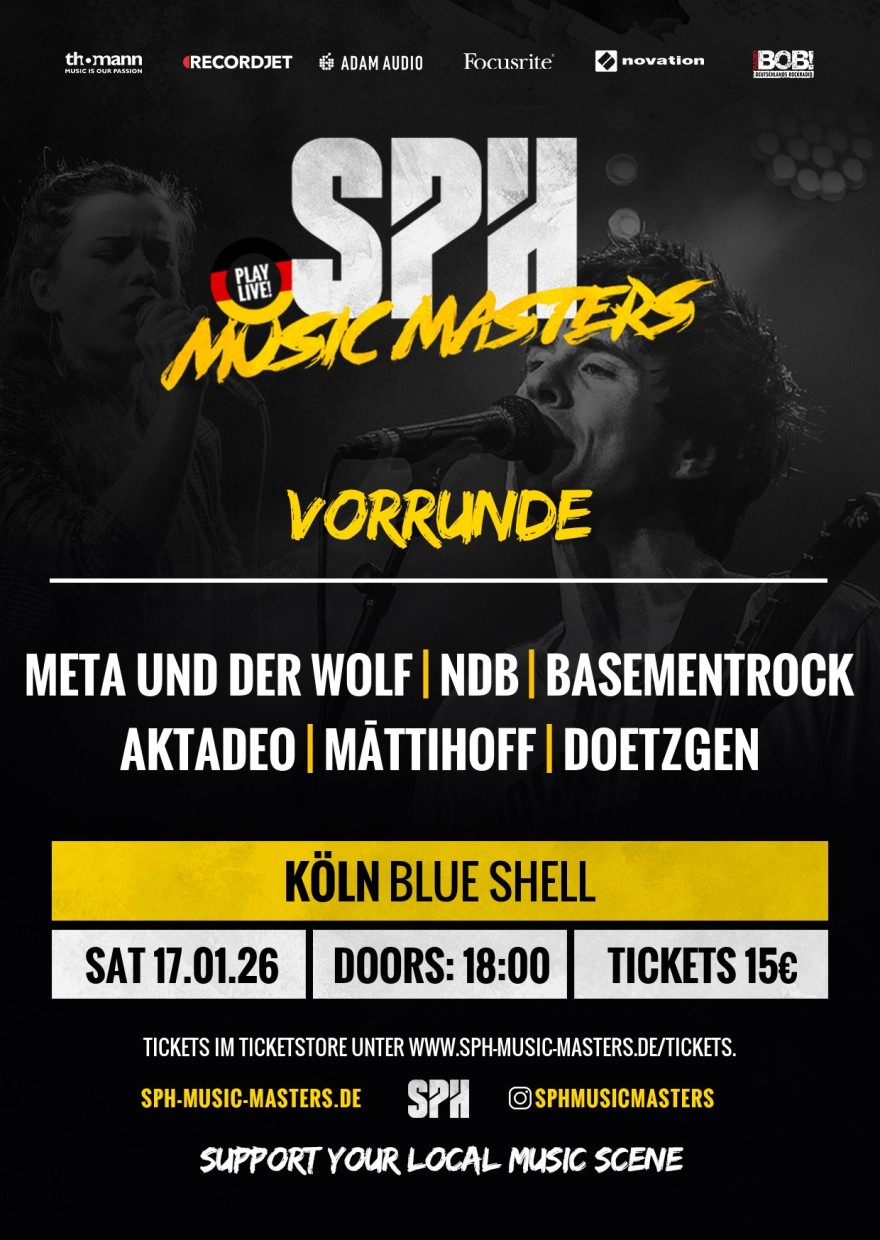 Flyer VORRUNDE - 17.01.2026