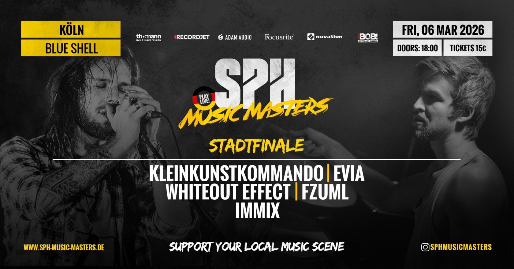 Flyer STADTFINALE - 06.03.2026