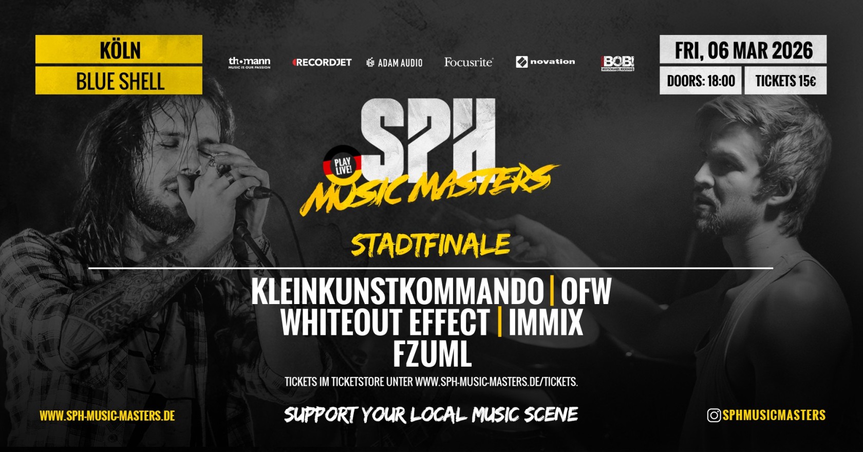 Flyer STADTFINALE - 06.03.2026