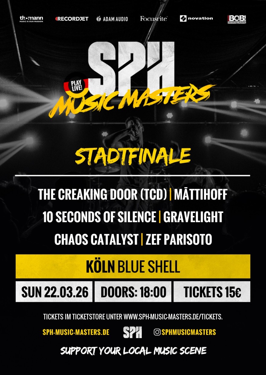 Flyer STADTFINALE - 22.03.2026