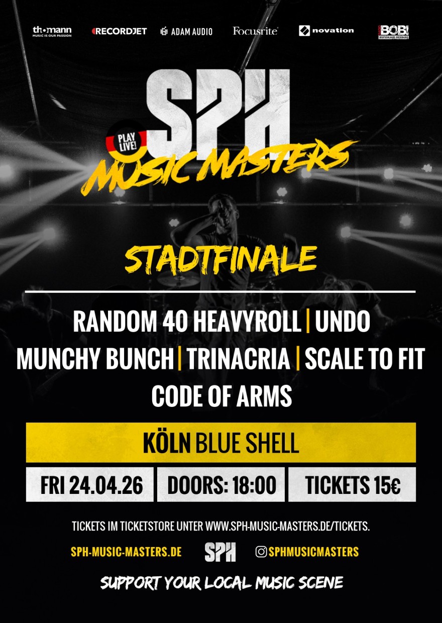Flyer STADTFINALE - 24.04.2026