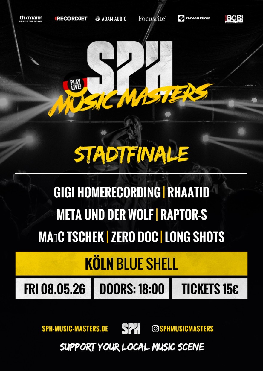 Flyer STADTFINALE - 08.05.2026